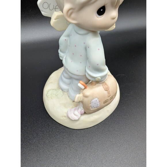 Vtg Precious Moments Porcelain Figurine Jesus Is The Only Way 1988 Sam B 520756 - Picture 4 of 7